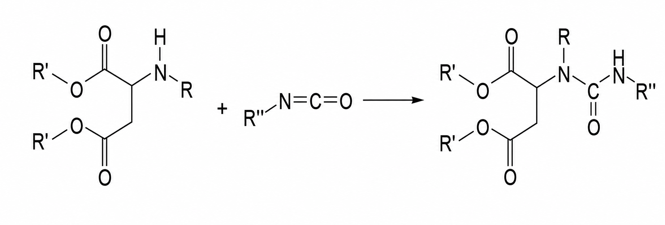 Curing-Reaction-Equation-of-Polyaspartic-Polyurea Curing-Reaction-Equation-of-Polyaspartic-Polyurea