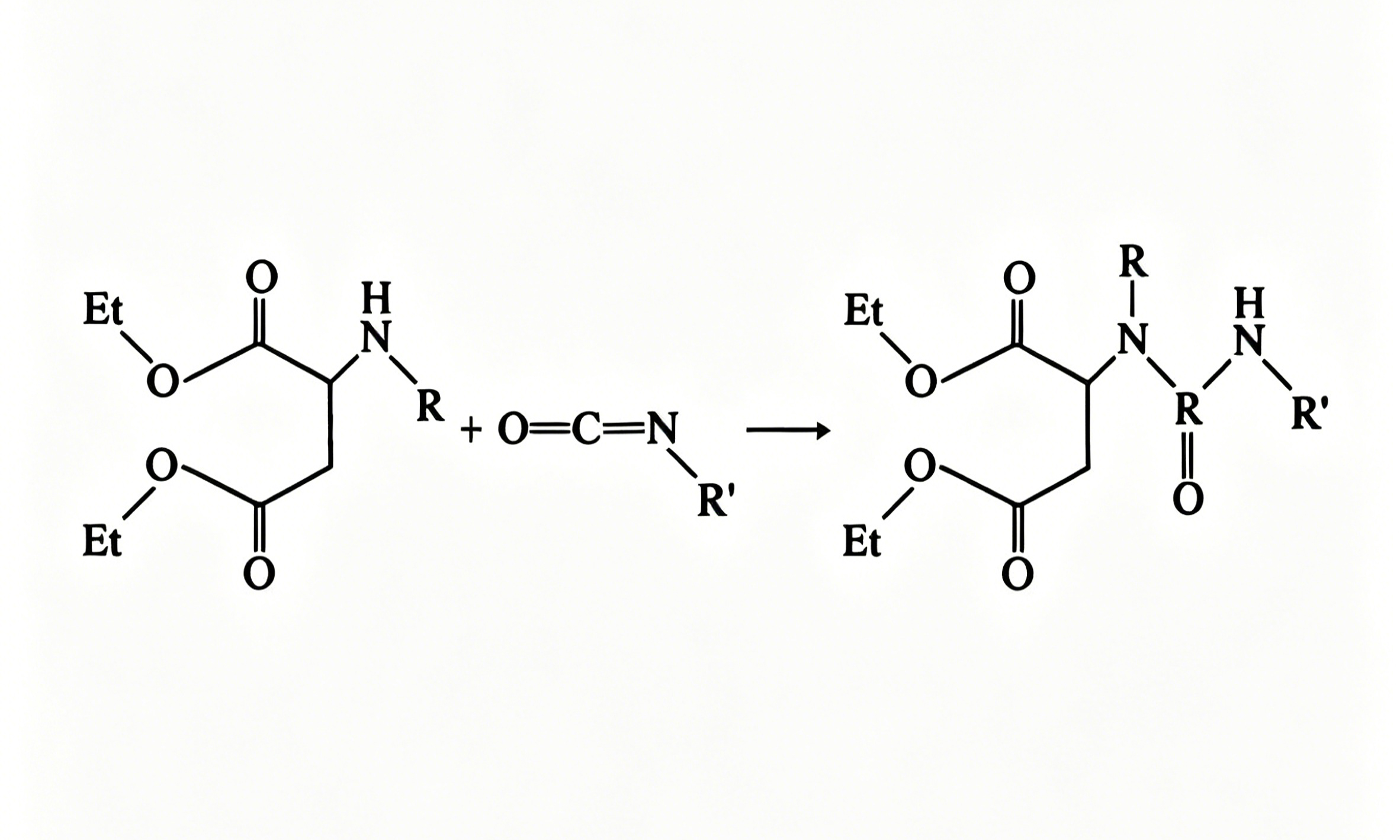 Curing-Reaction-Equation-of-Polyaspartic-Polyurea